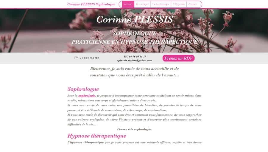 Corinne PLESSIS - Sophrologue - Hypnothérapeute